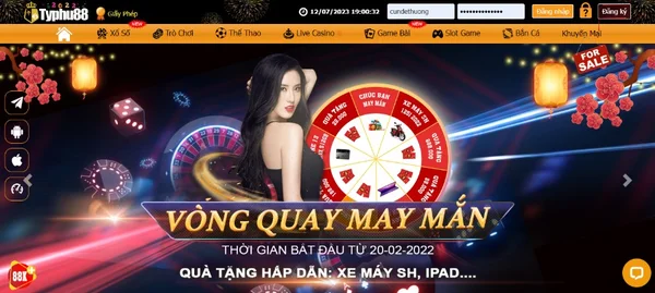 Typhu888 cung cấp các trò chơi casino trực tuyến phổ biến