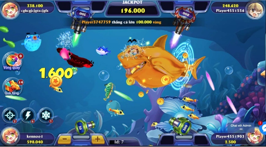 Vua bắn cá 3D - club game bắn cá 2020 cực kỳ đình đám