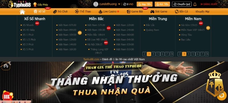 typhu88 san choi ca cuoc online dinh dam nhat hien nay 2 - Typhu88: Sân chơi cá cược online đình đám nhất hiện nay